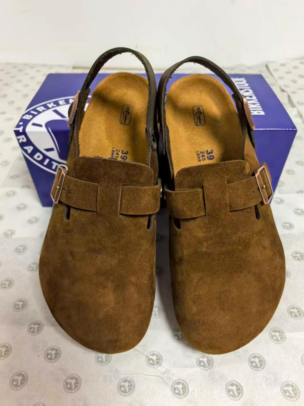 Birkenstock Tokyo Soft Footbed 'Mink Suede